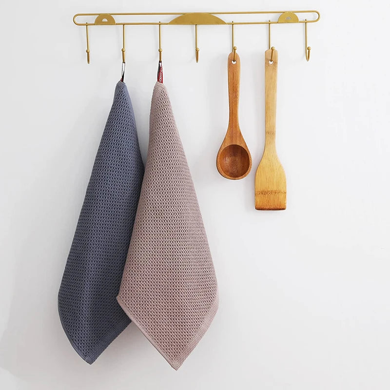 Cotton Dishcloth Ultra Soft Absorbent Kitchen Towel