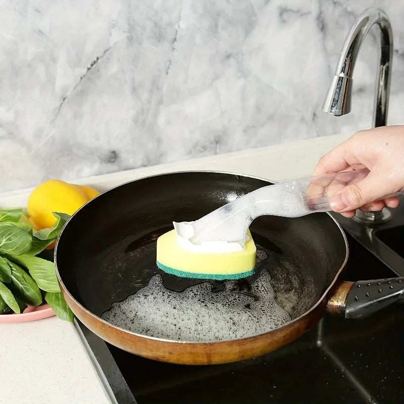 Kitchen Cleaning Set - Sponges and Brushes