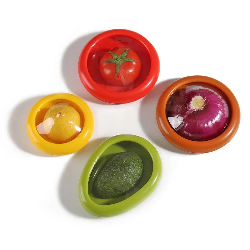 4 Styles Kitchen Transparent Reusable Airtight Fresh Storage Box