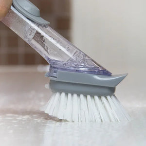 Kitchen Cleaning Brush 2 In 1 Long Handle Cleaing Brush With Removable Brush