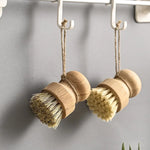 Dish Cleaning Brush Wooden Handle