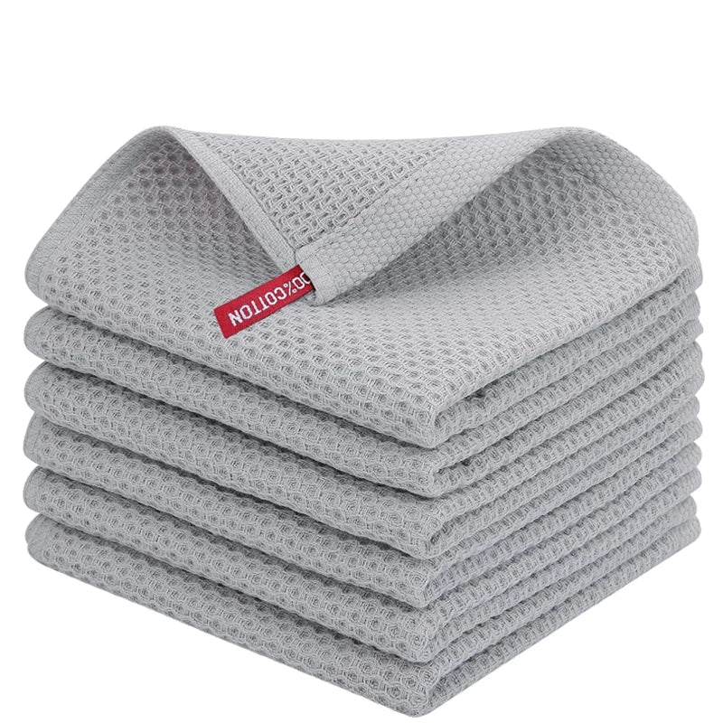 Cotton Dishcloth Ultra Soft Absorbent Kitchen Towel