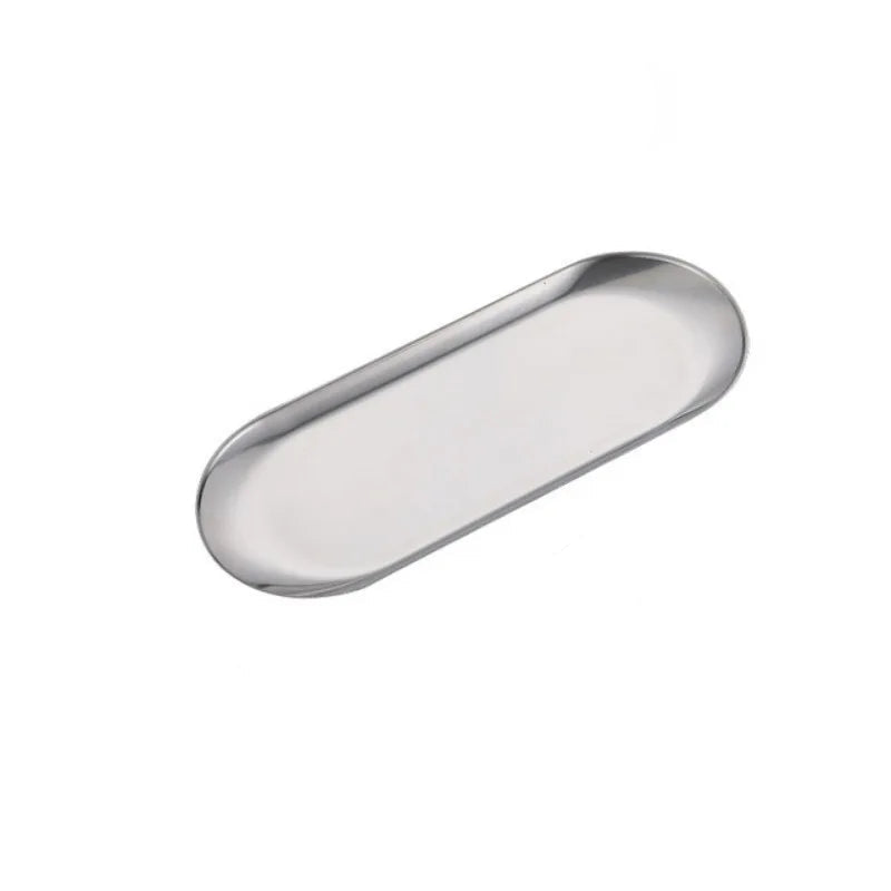 Stainless Steel Gold Dining Plate