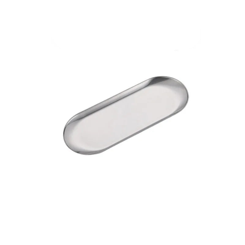 Stainless Steel Gold Dining Plate