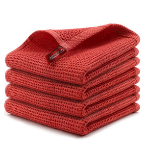 Cotton Dishcloth Soft Absorbent Kitchen Towel Household Cleaning Cloth