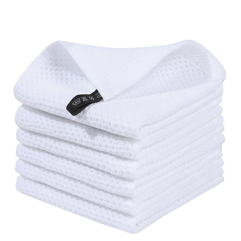 Cotton Dishcloth Ultra Soft Absorbent Kitchen Towel