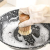 Dish Cleaning Brush Wooden Handle