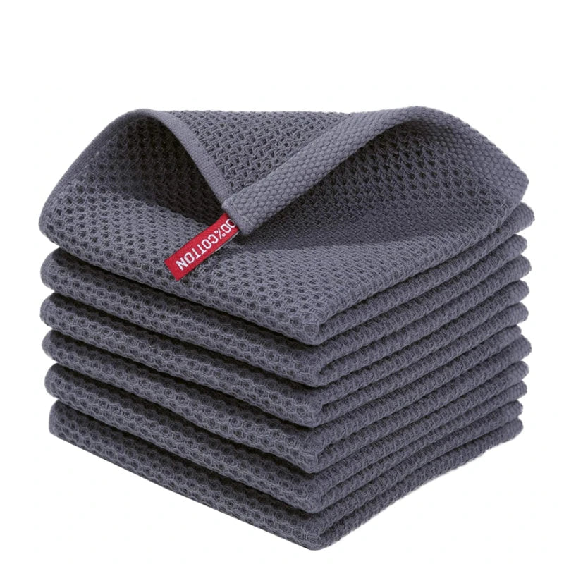 Cotton Dishcloth Ultra Soft Absorbent Kitchen Towel