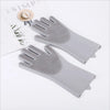 1 Pair Silicone Dishwashing Gloves