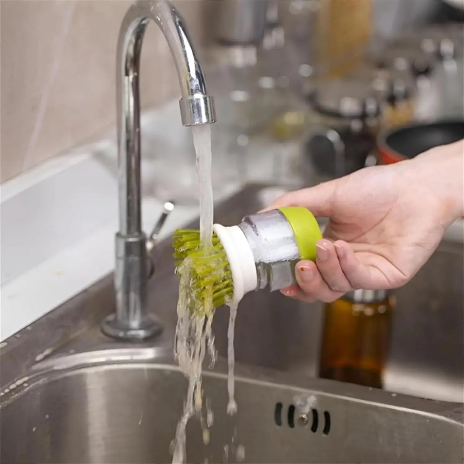Multifunctional Pressing Automatic Liquid Dishwasher